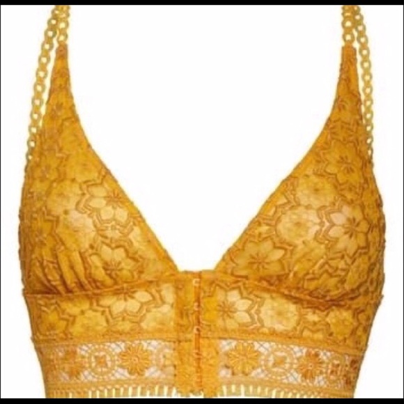 Free People Ella soft bra sunset size medium - Picture 9 of 14